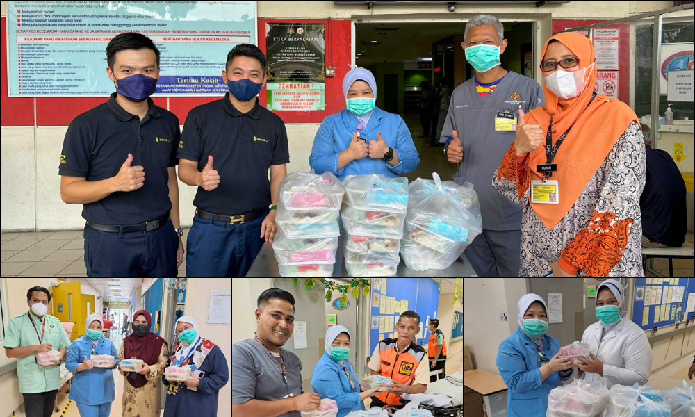 Program Kongsi Rezeki bersama Hospital Sultan Ismail